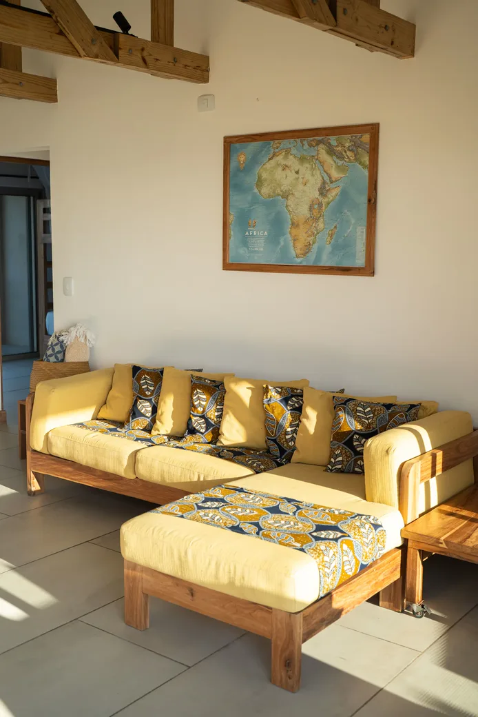 Open living space at Vila Maresias